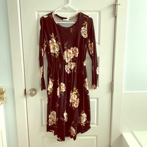 Dreamy floral dress!